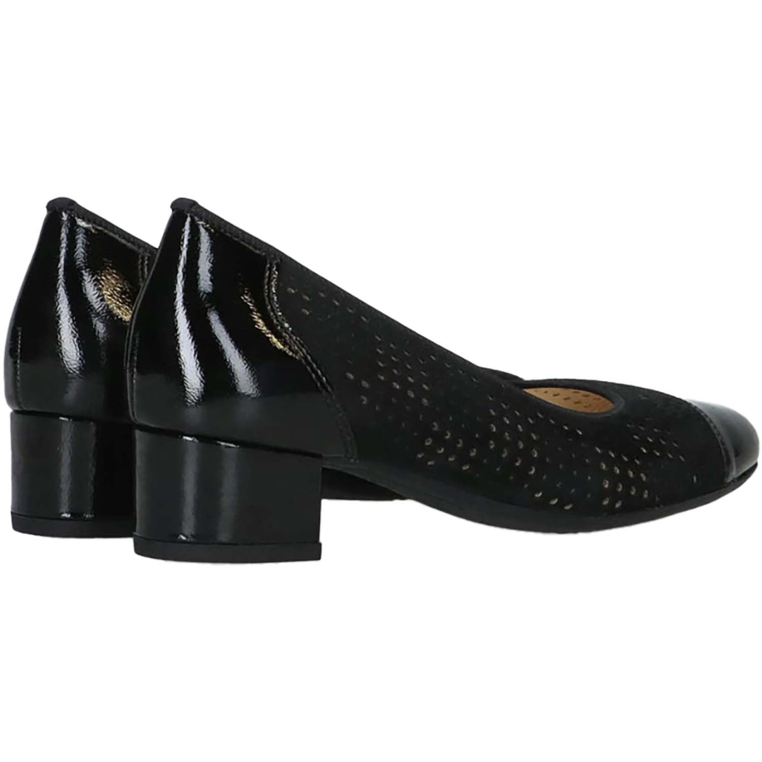 Womens Ara shoes Ara Nonie 3 Women's Shoes Black Patent/Kid Suede Black Patent/Kid Suede