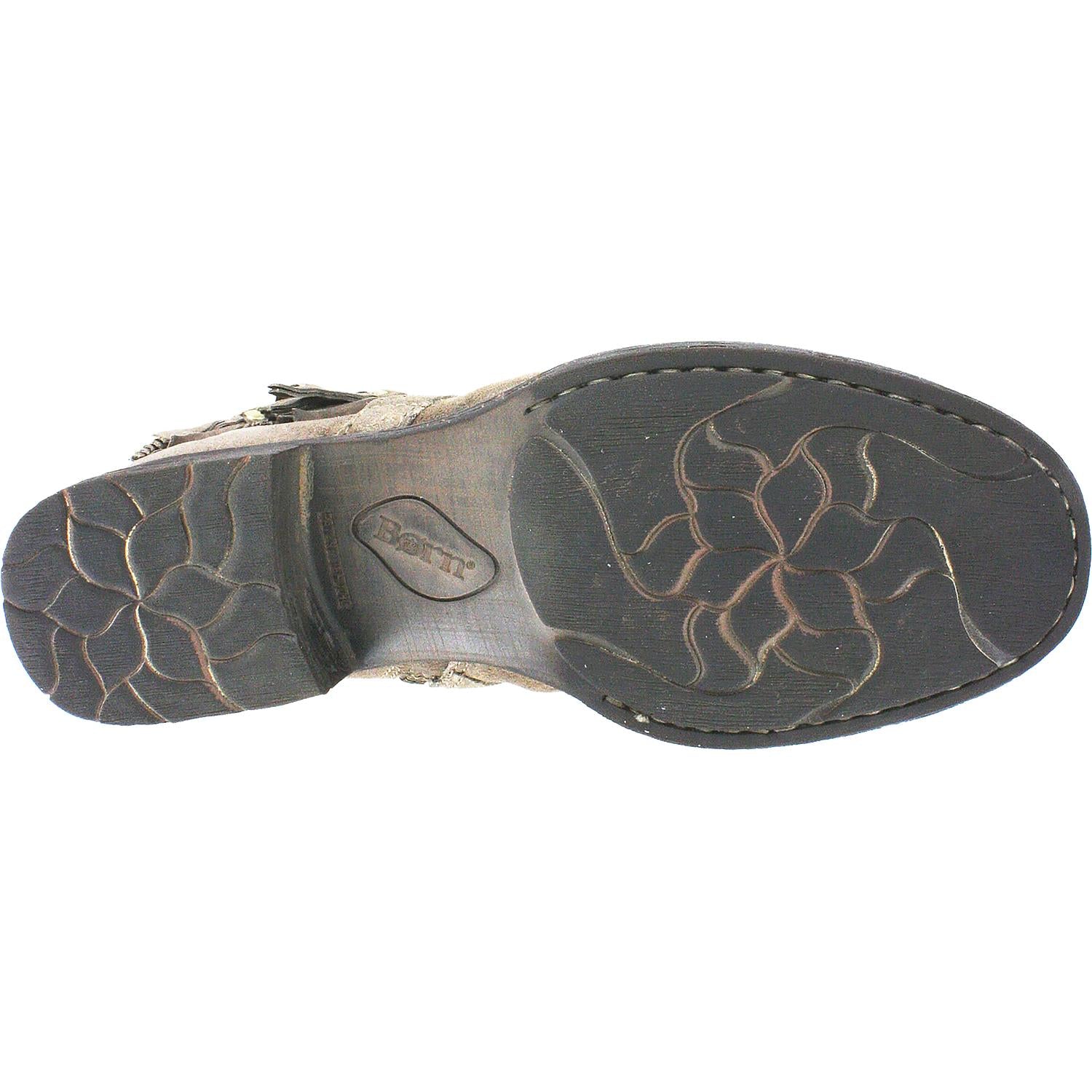 Womens Born Women's Born Eton Taupe Distressed Suede Taupe Distressed Suede