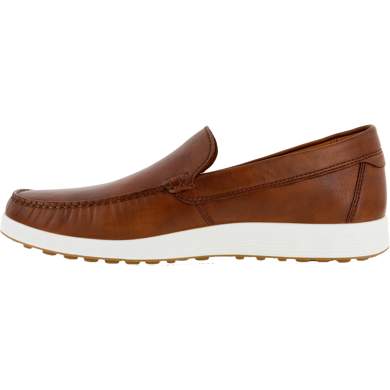 Mens Ecco Ecco S Lite Moc Classic Men's Slip On Shoes Cognac Leather Cognac Leather