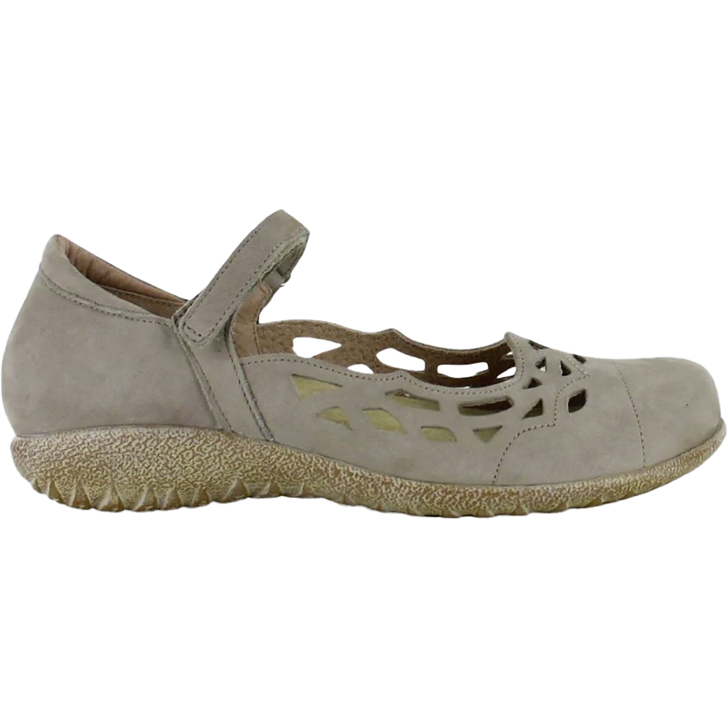 Womens Naot Naot Agathis Women's Mary Janes Stone Nubuck Stone Nubuck
