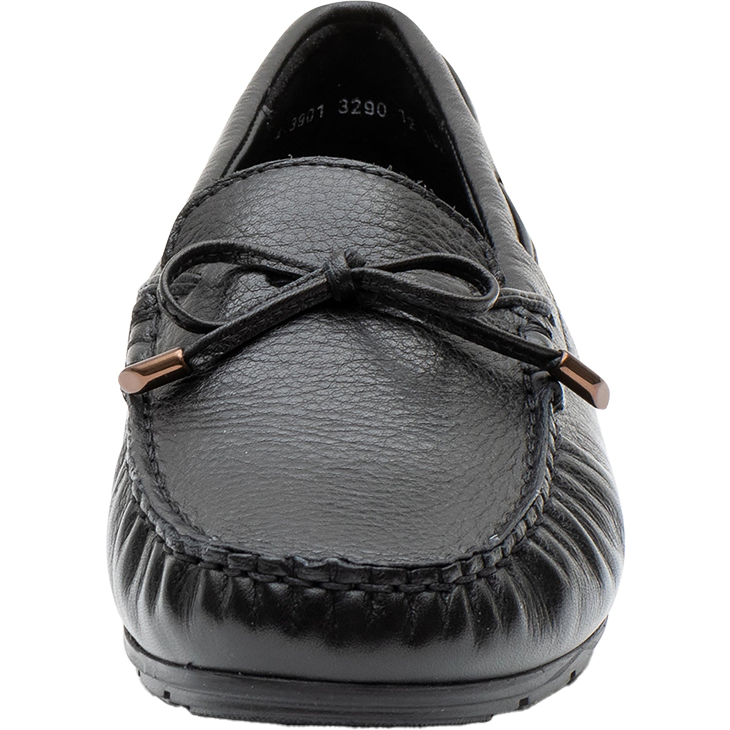 Womens Ara shoes Ara Amarillo Women's Slip On Shoes Black Calf Leather Black Calf Leather