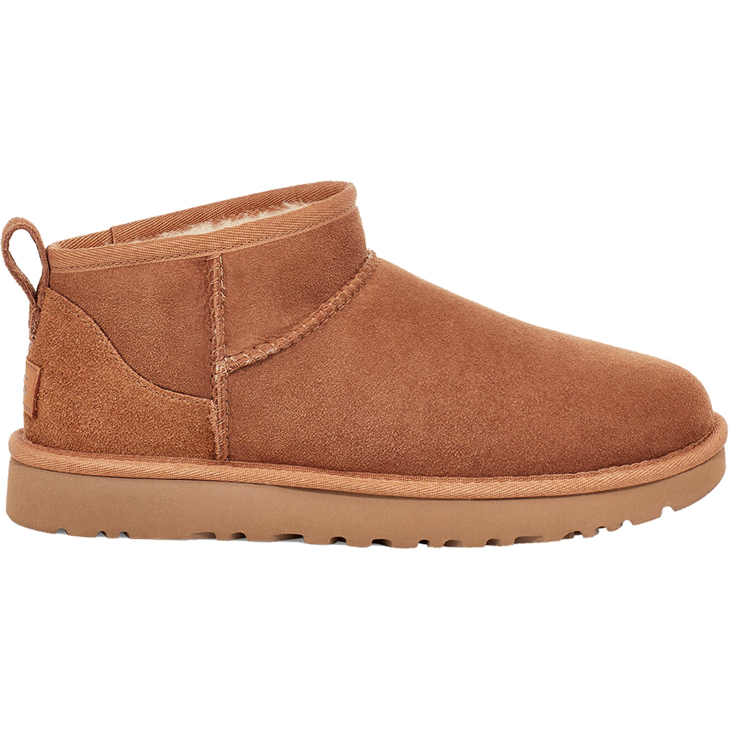 Womens Ugg Women's UGG Classic Ultra Mini Chestnut Sheepskin Chestnut Sheepskin