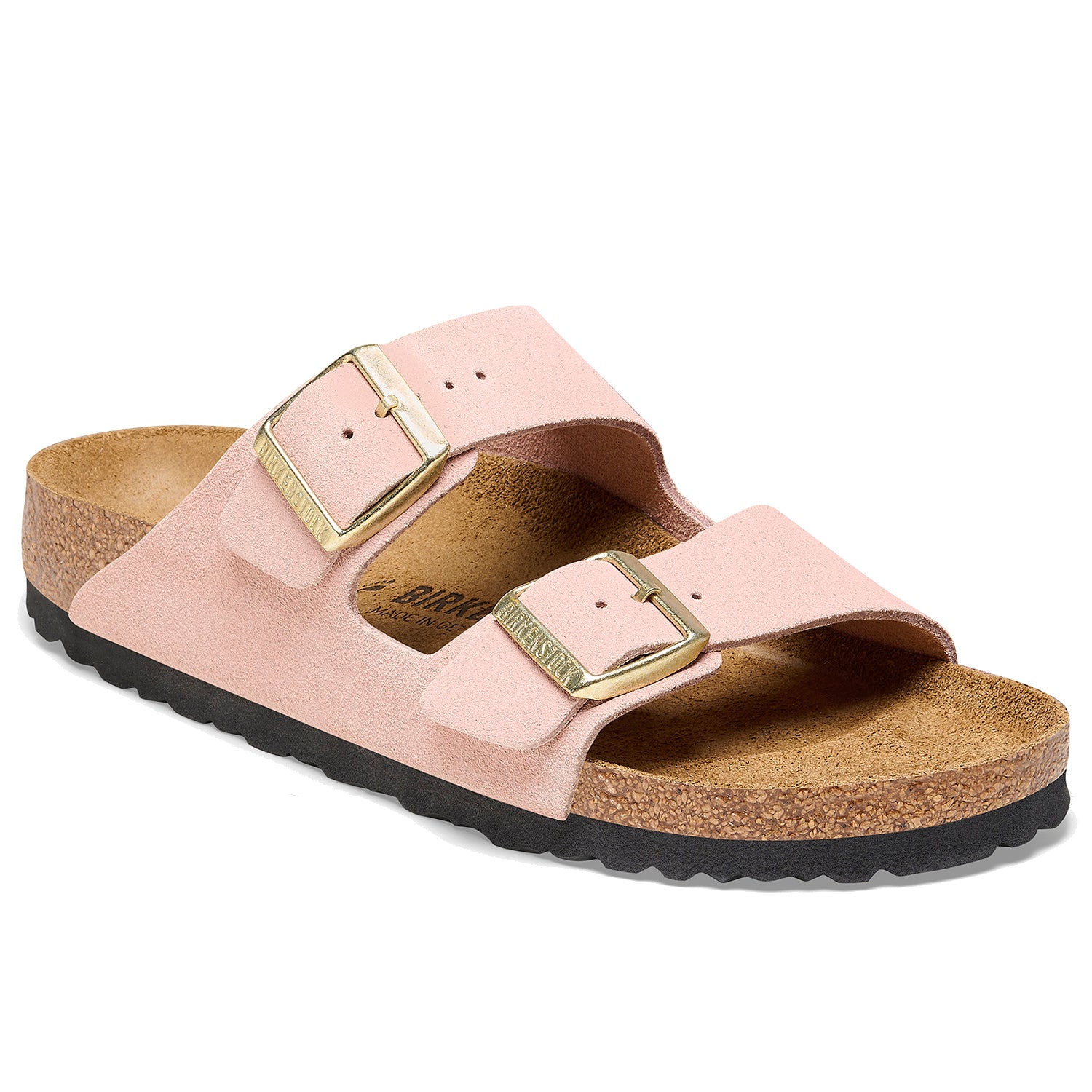 Womens Birkenstock Women's Birkenstock Arizona Light Rose Suede Light Rose Suede