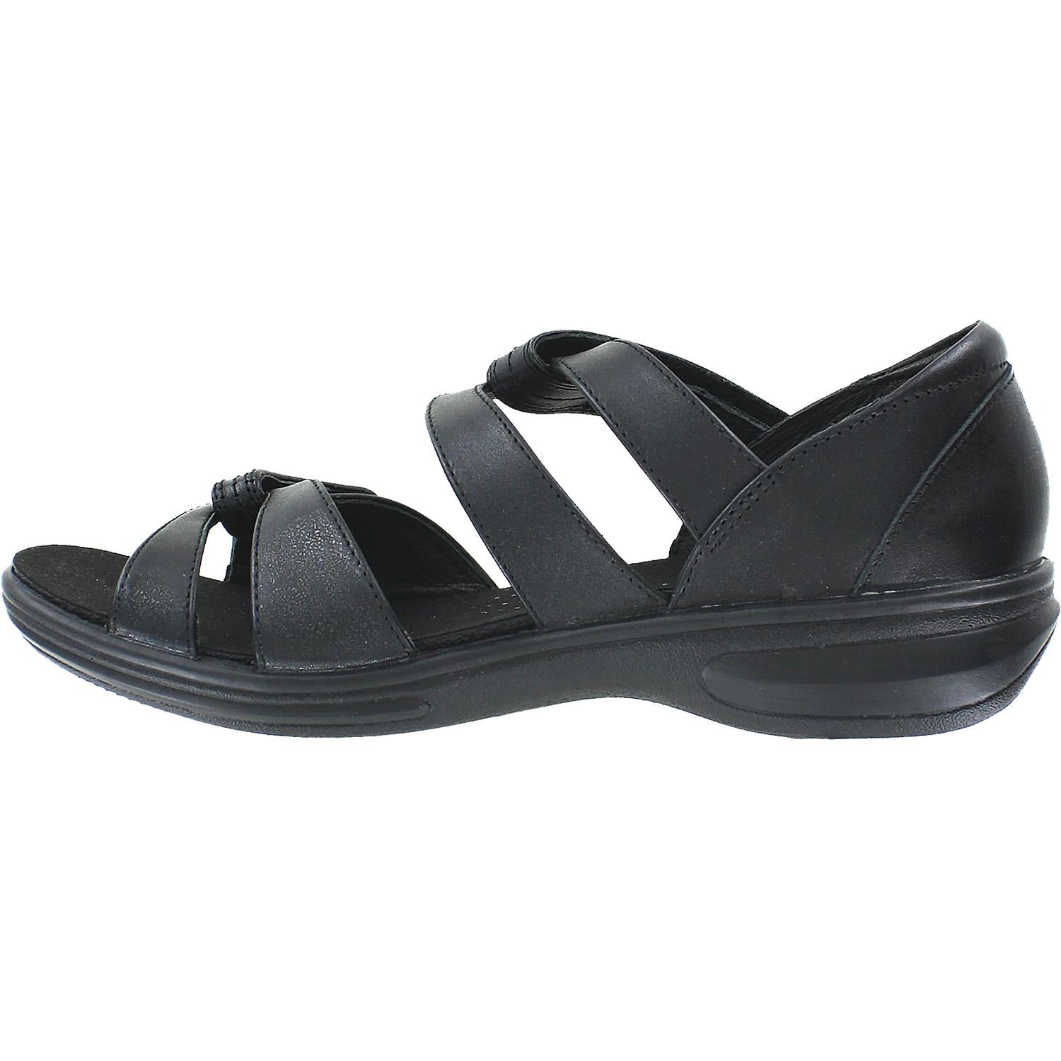 Womens Revere Women's Revere Geneva Black Leather Black Leather