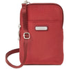 Womens Baggallini Baggallini Take Two RFID Bryant Crossbody Russet Red Nylon Russet Red Nylon