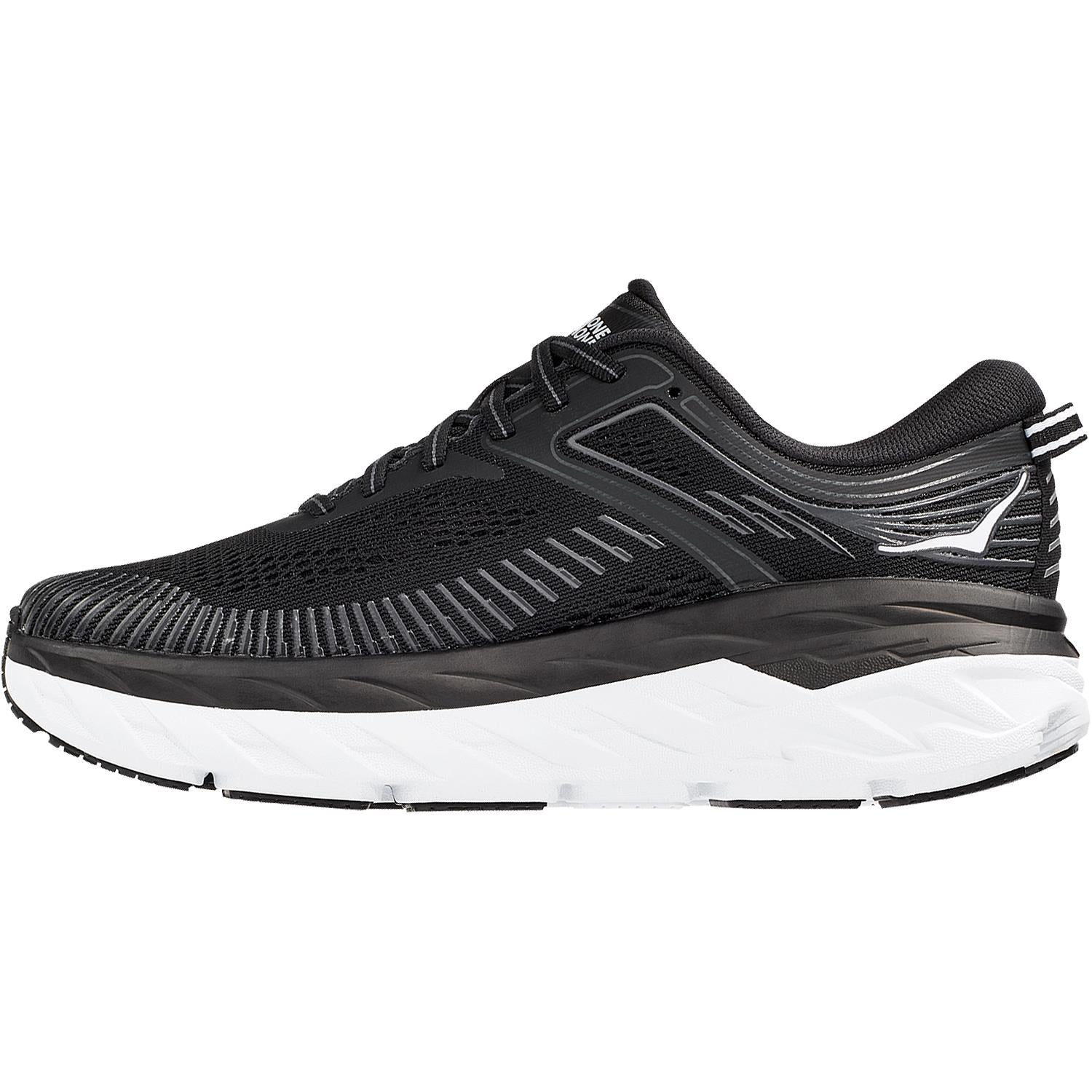 Womens Hoka one one Women's Hoka One One Bondi 7 Black/White Mesh Black/White Mesh