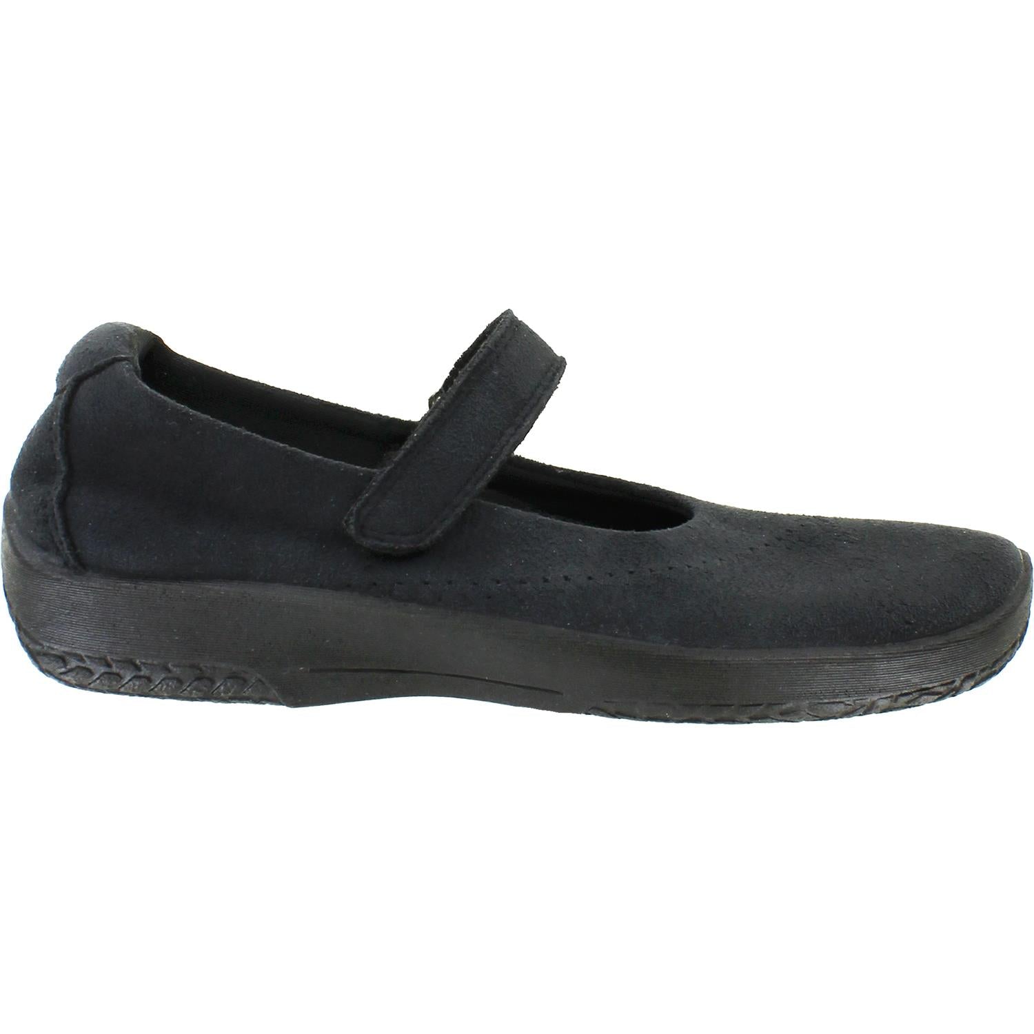 Womens Arcopedico Arcopedico L18 Women's Vegan Shoes Black Synthetic Suede Black Synthetic Suede