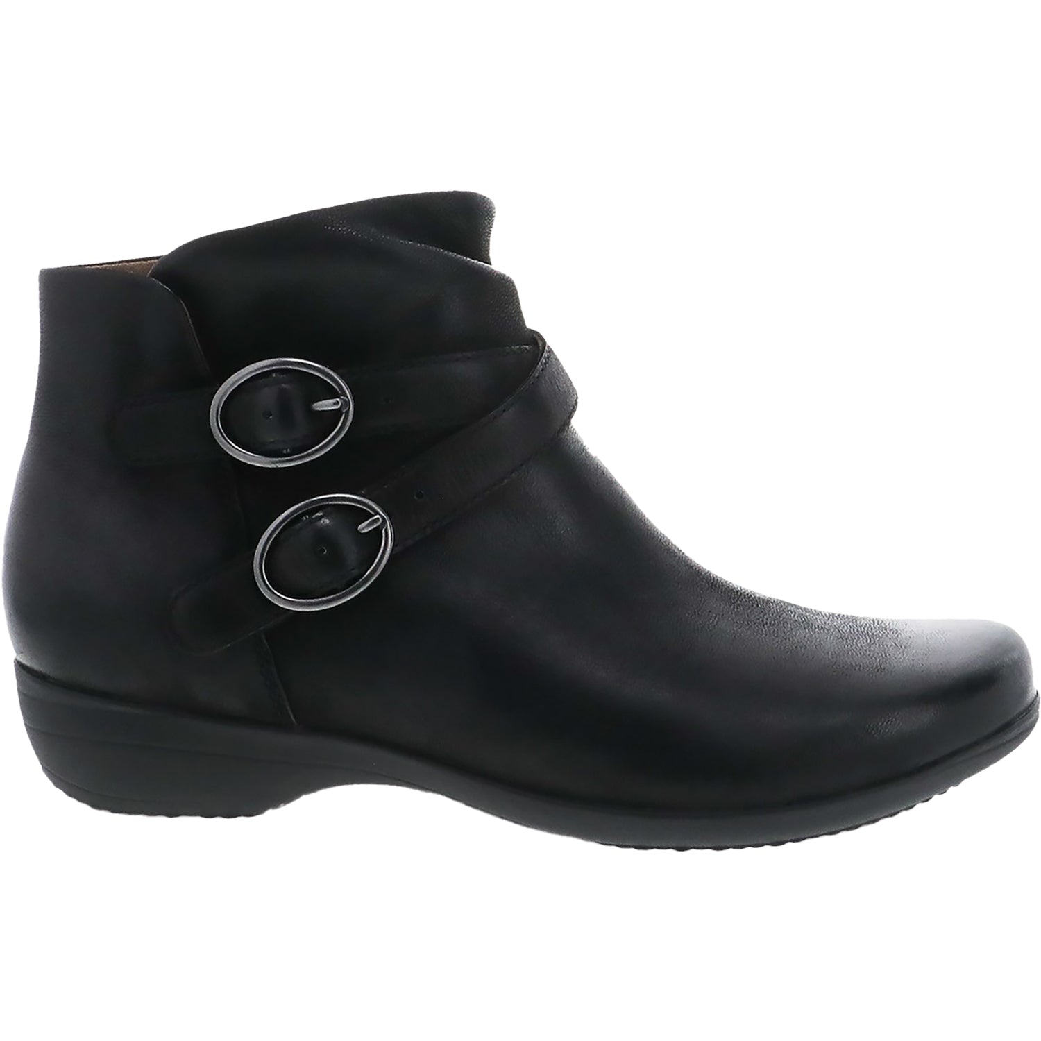 Womens Dansko Dansko Faithe Women's Ankle Boots Black Burnished Nubuck Black Burnished Nubuck