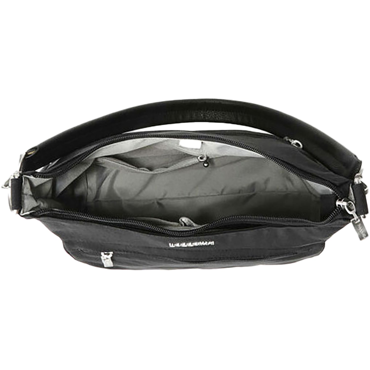 Womens Baggallini Baggallini Modern Pocket Half Moon Bag Handbags Black Synthetic Black Synthetic