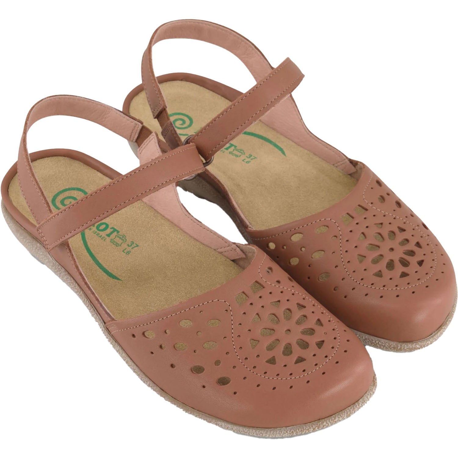 Womens Naot Naot Arataki Women's Mary Janes Caramel Leather Caramel Leather