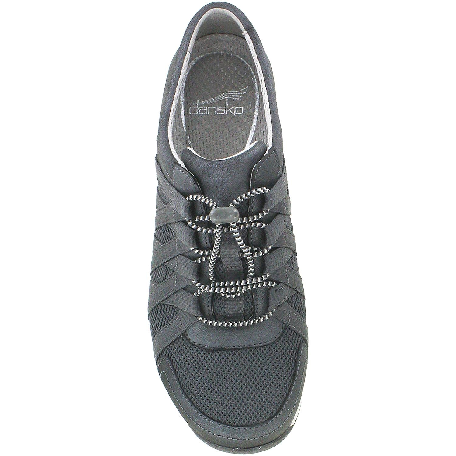 Womens Dansko Dansko Honor Women's Shoes Charcoal/Metallic Suede Charcoal/Metallic Suede