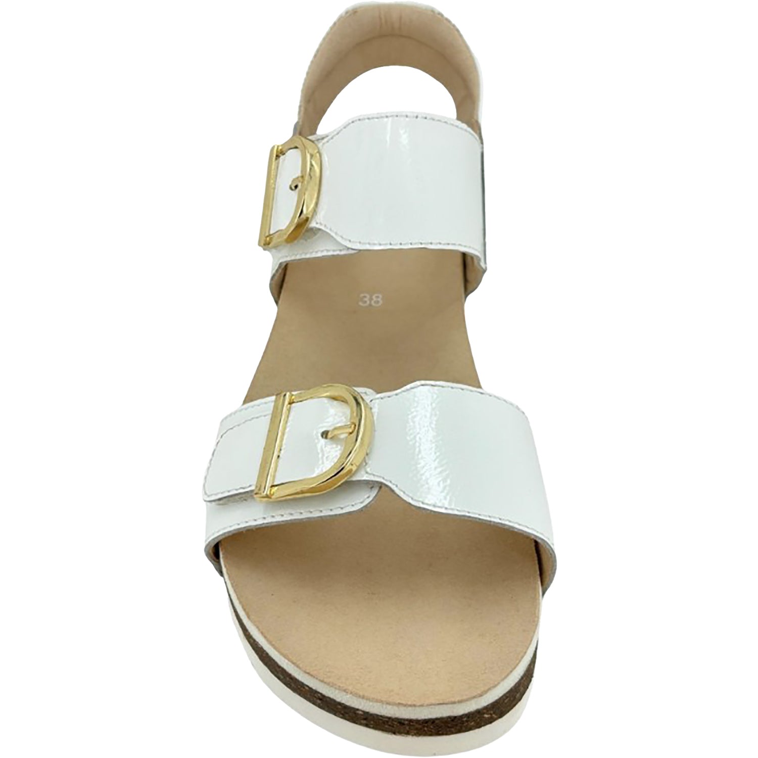 ara＊ Ara Nova Women's Wedge Sandals White Patent Leather – Footwear etc.