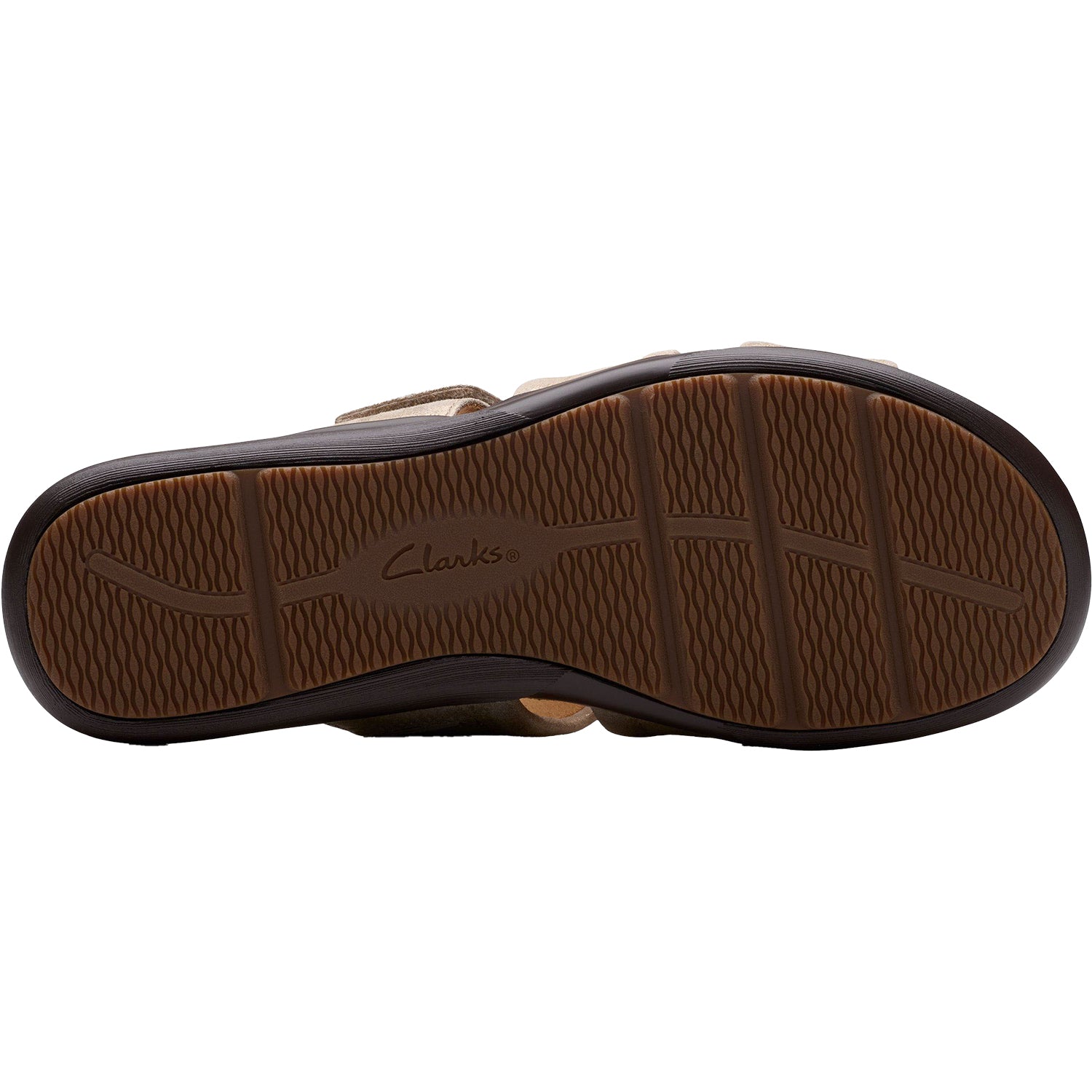 Womens Clarks Women's Clarks Kitly Slide Metallic Leather Metallic Leather