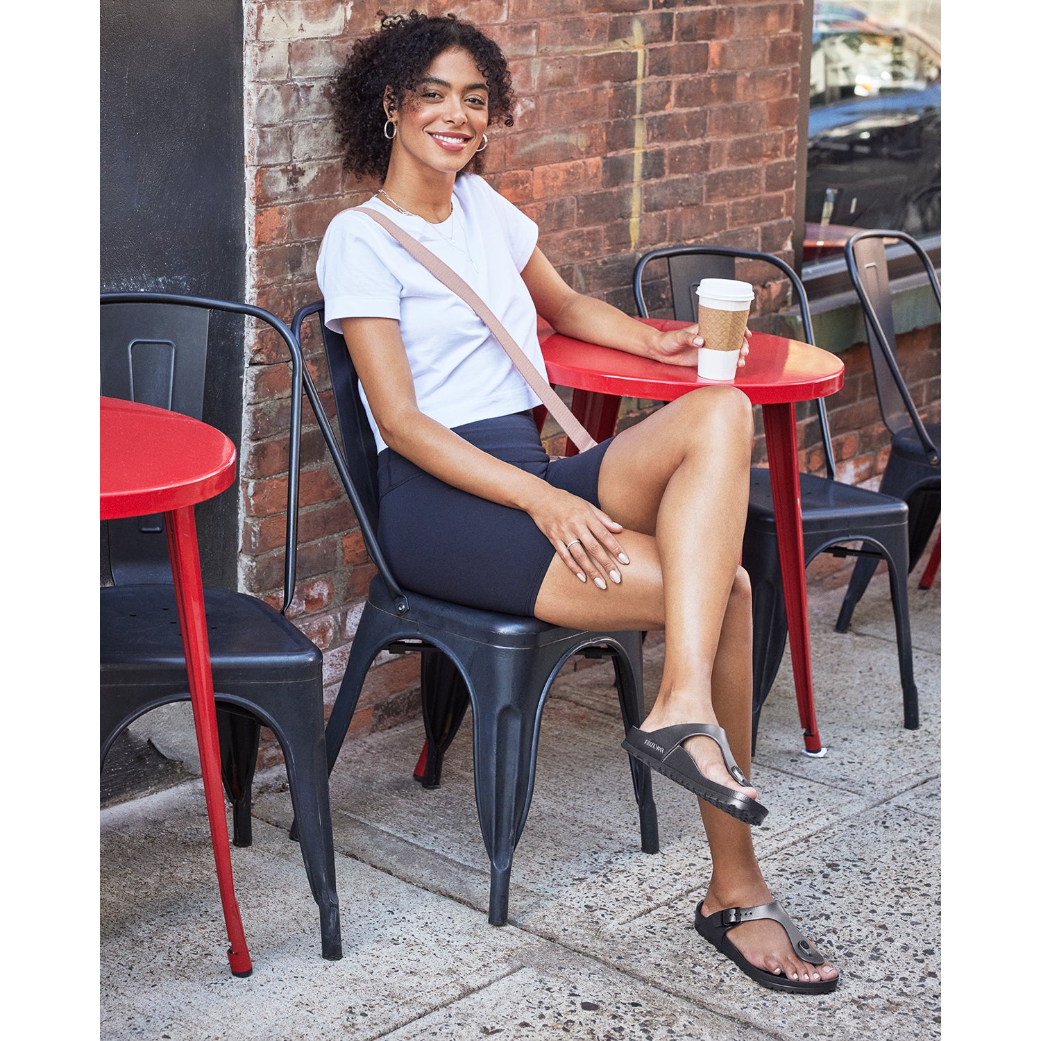 Birkenstock Gizeh EVA アンスラサイト 41 Gizeh Essentials EVA Metallic Anthracite | BIRKENSTOCK