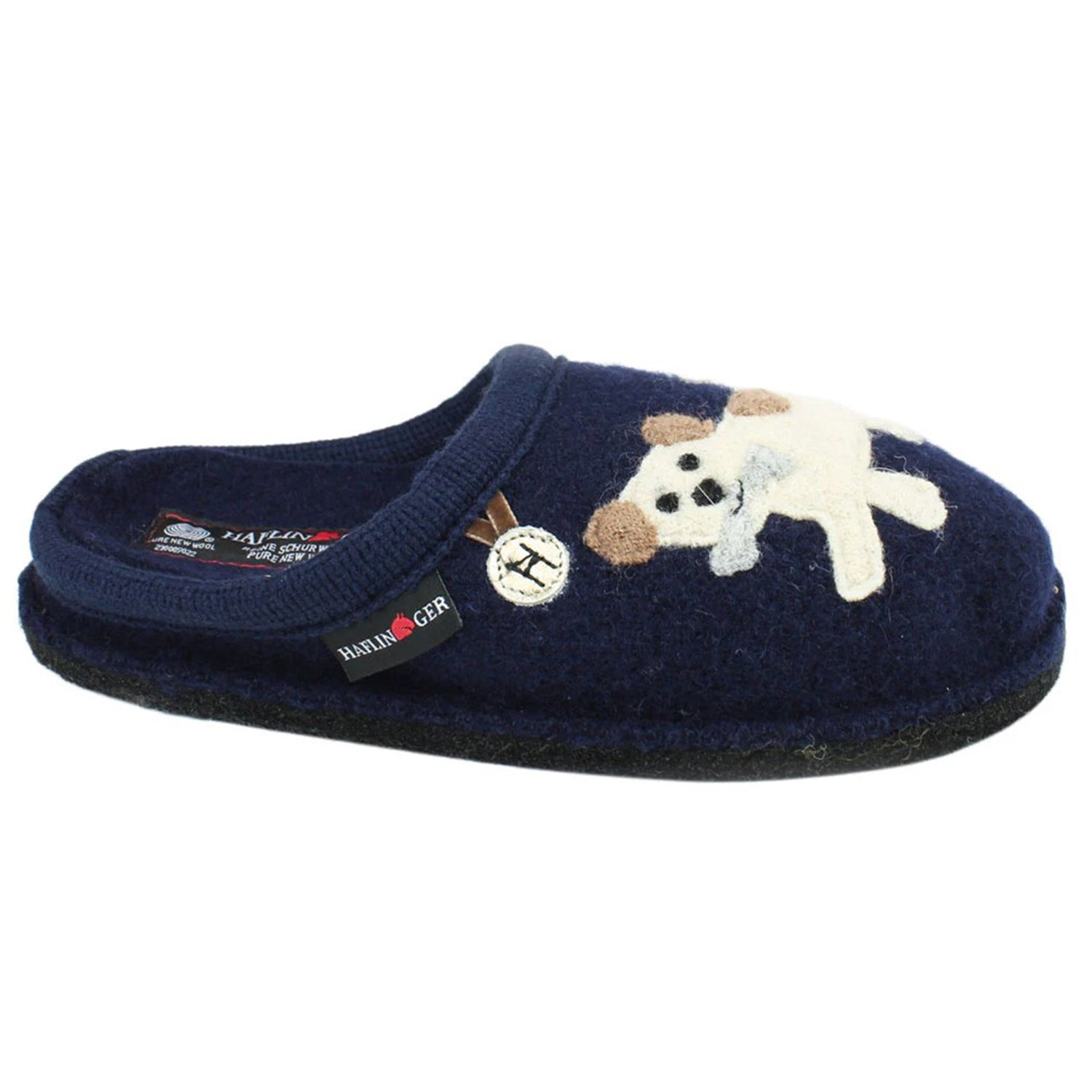 Womens Haflinger Haflinger Fido Women's Slippers Navy Navy