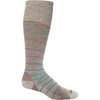 Womens Sockwell Sockwell 20-30 mmHg Interval Women's Socks Compression Moderate Natural Natural