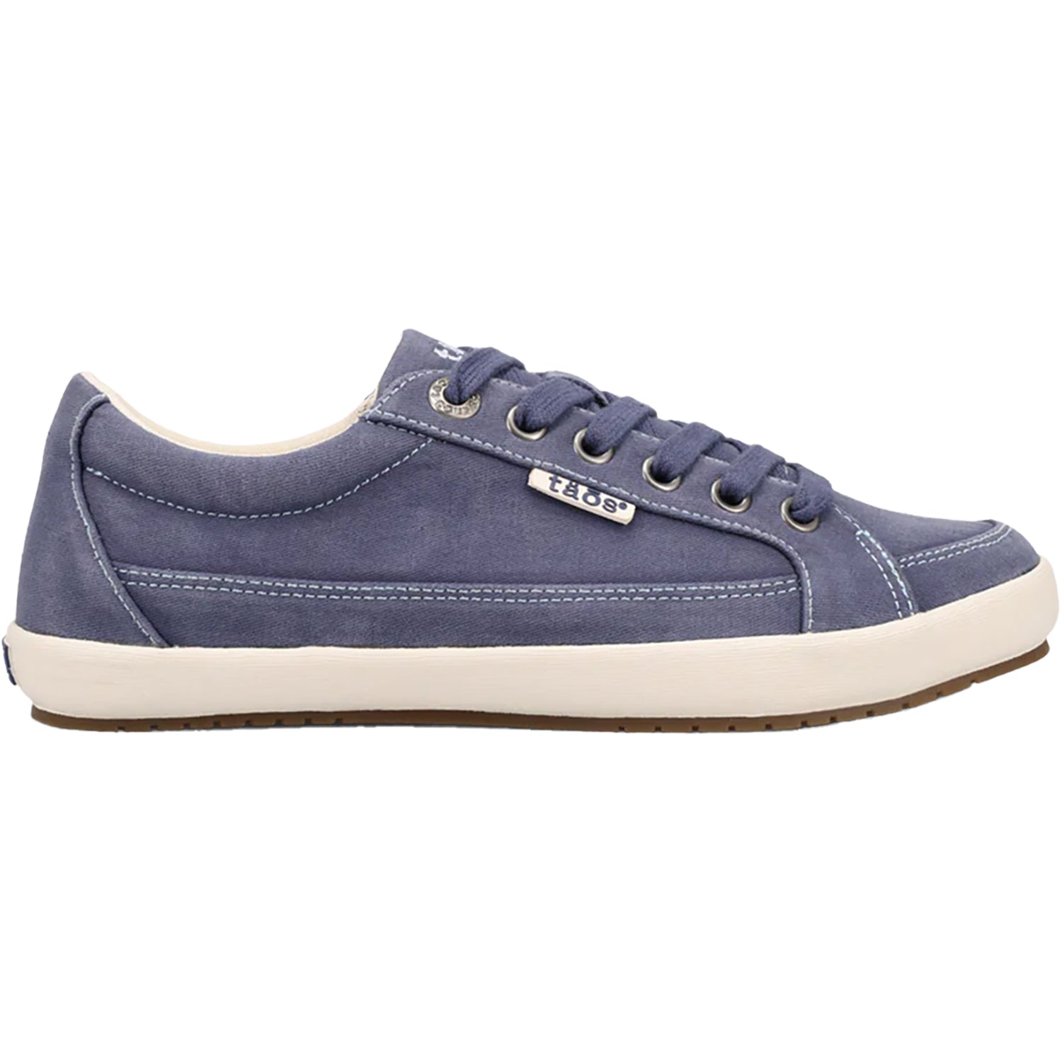 Womens Taos Taos Moc Star 2 Women's Sneakers Indigo Distressed Canvas Indigo Distressed Canvas