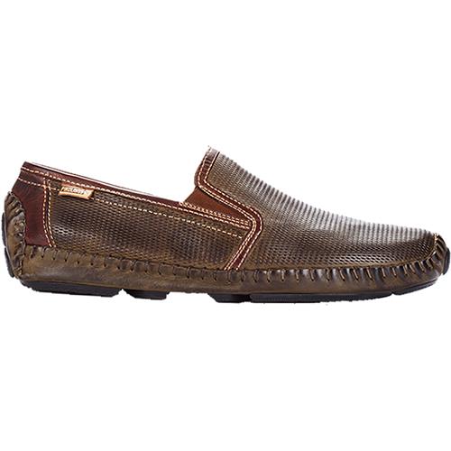 Mens Pikolinos Pikolinos Jerez 09Z-3090 Men's Slip Ons Seaweed Leather Seaweed Leather