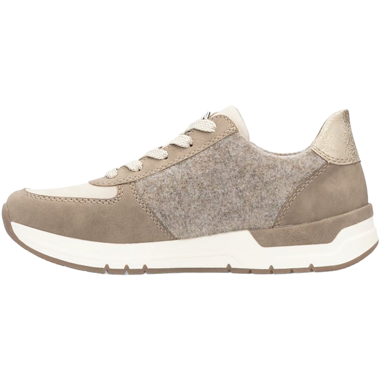 Womens Rieker Rieker 58902-64 Women's Shoes Fango/Ginger/Gold Combi Synthetic Fango/Ginger/Gold Combi Synthetic