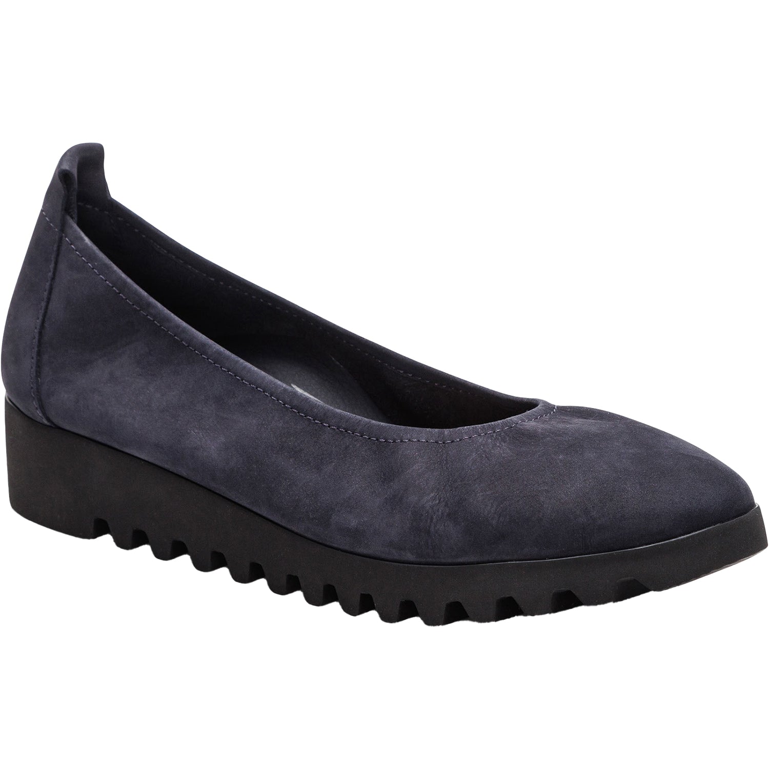Womens Aetrex Women's Aetrex Brianna Navy Suede Navy Suede