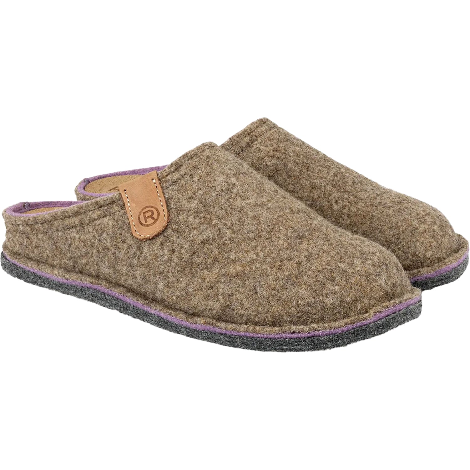 Womens Rohde ROHDE Lucca-D Women's Open Back Slippers Leinen Synthetic Leinen Synthetic