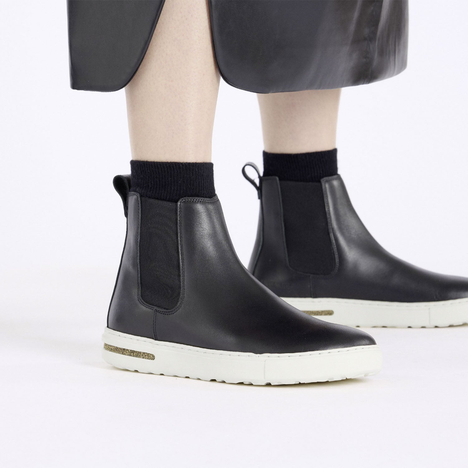 Womens Birkenstock Birkenstock Bend Chelsea Women's Boots Black Leather Black Leather