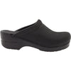 Womens Dansko Dansko Sonja Women's Open Back Clogs Black Oiled Nubuck Black Oiled Nubuck