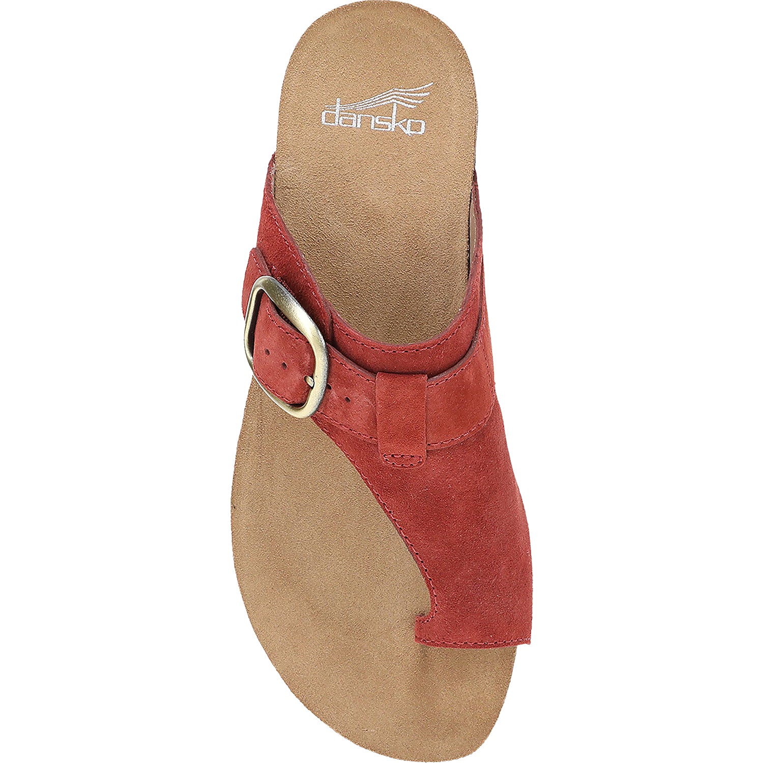 Womens Dansko Dansko Rylee Women's Sandals Thong Sandals Cayenne Suede Cayenne Suede