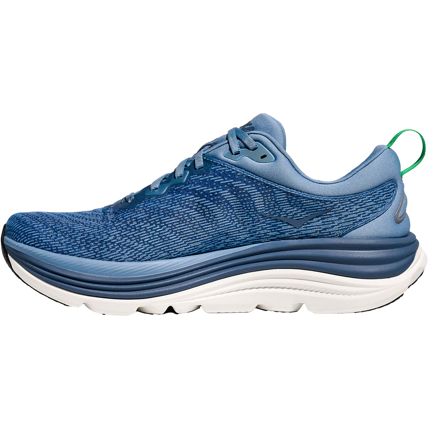 Mens Hoka one one Men's Hoka Gaviota 5 Men Downpour/Thunder Cloud (Stability Support) Downpour/Thunder Cloud