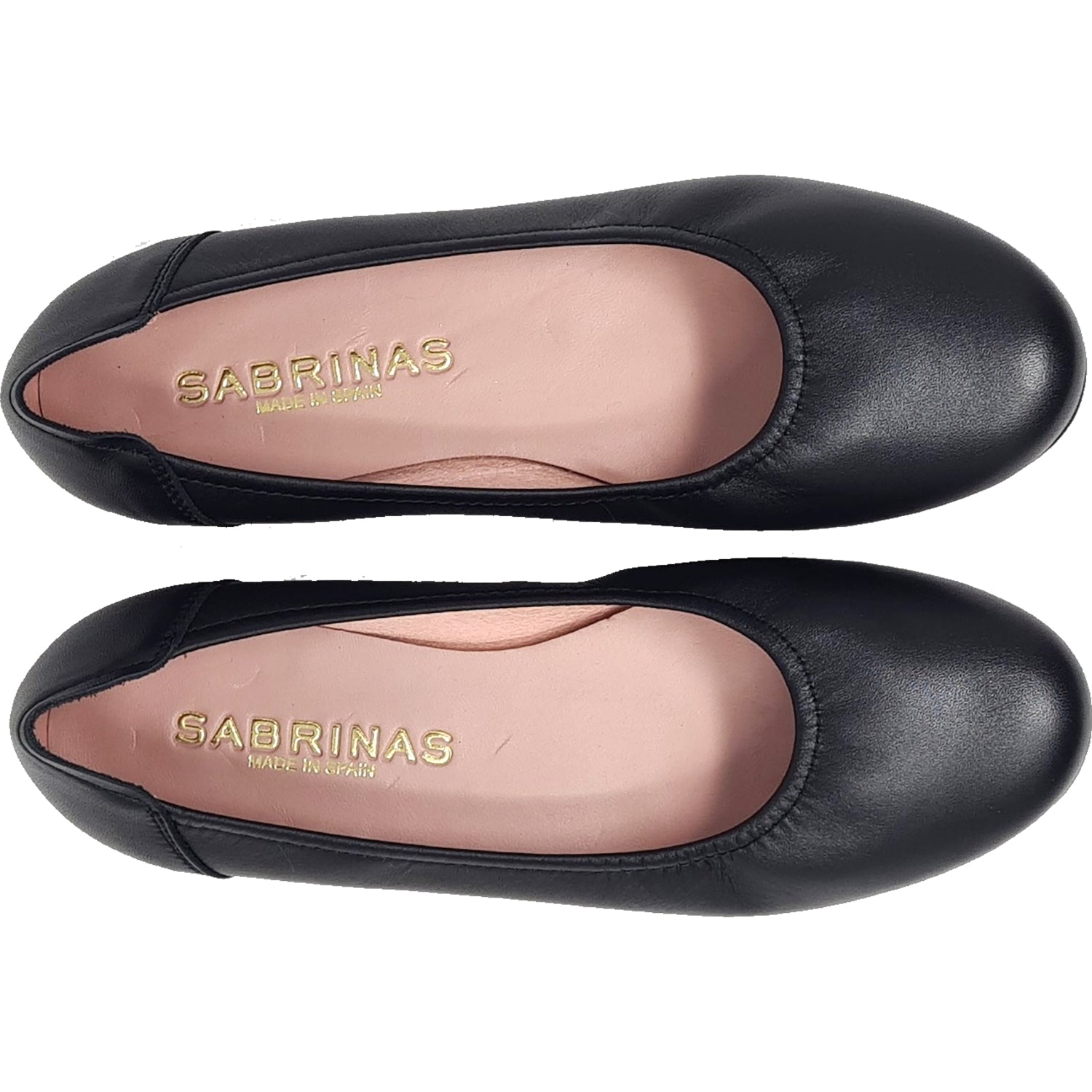 Womens Sabrinas Women's Sabrinas London 33877 Black Leather Black Leather