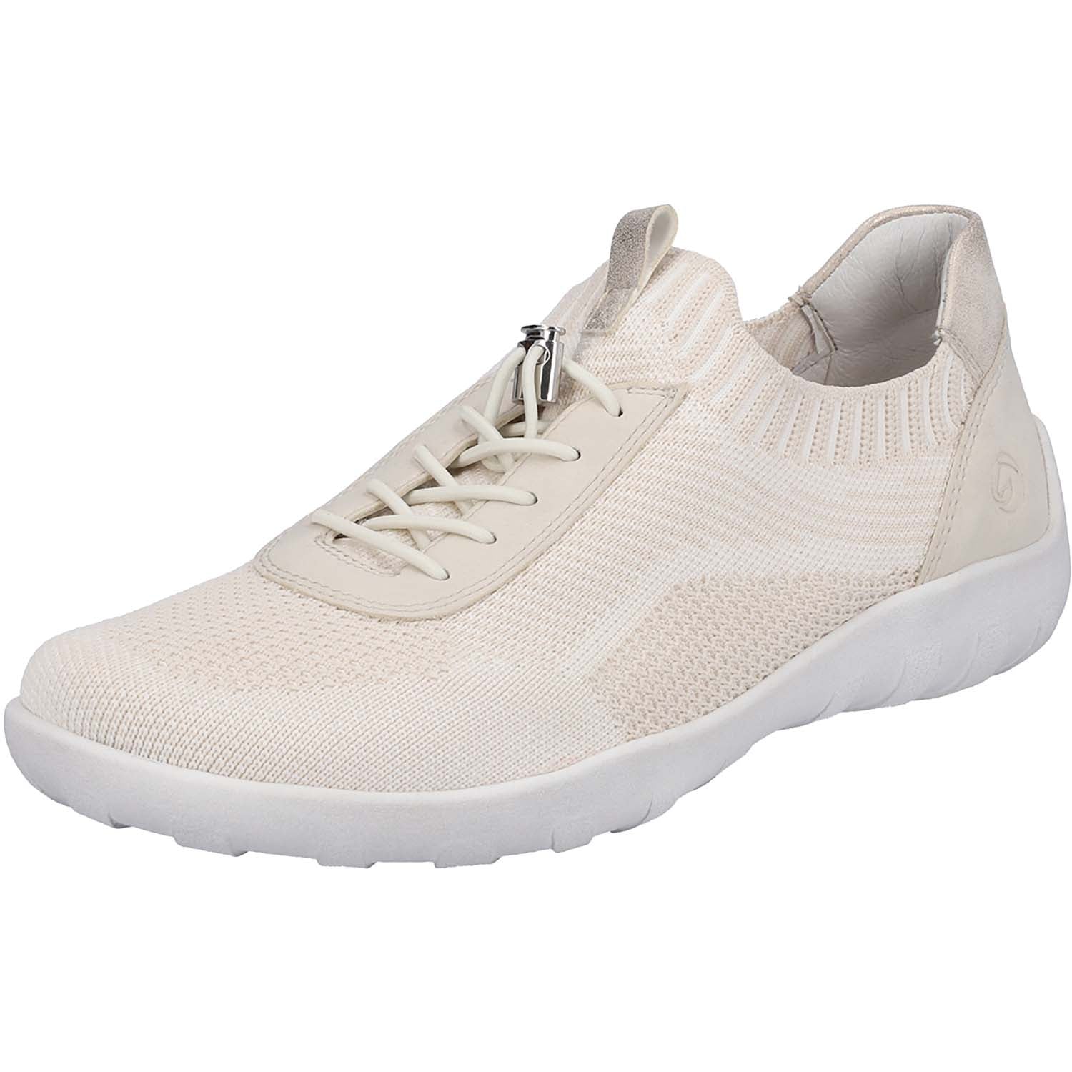 Womens Remonte Remonte R3518-60 Liv 18 Women's Sneakers Vanilla/Weiss/Crema/Muschel Fabric Vanilla/Weiss/Crema/Muschel Fabric
