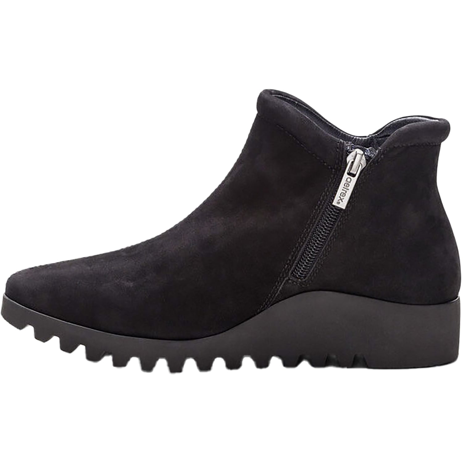 Womens Aetrex Aetrex Zoey Women's Boots Black Nubuck Black Nubuck