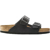 Unisex Birkenstock Unisex Birkenstock Arizona Soft Footbed Black Oiled Leather Black Oiled Leather