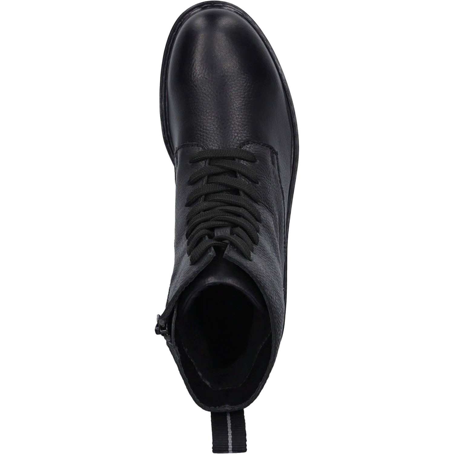 Womens Josef seibel Josef Seibel Marta 02 Women's Combat Boots Black/Black Leather Black/Black Leather