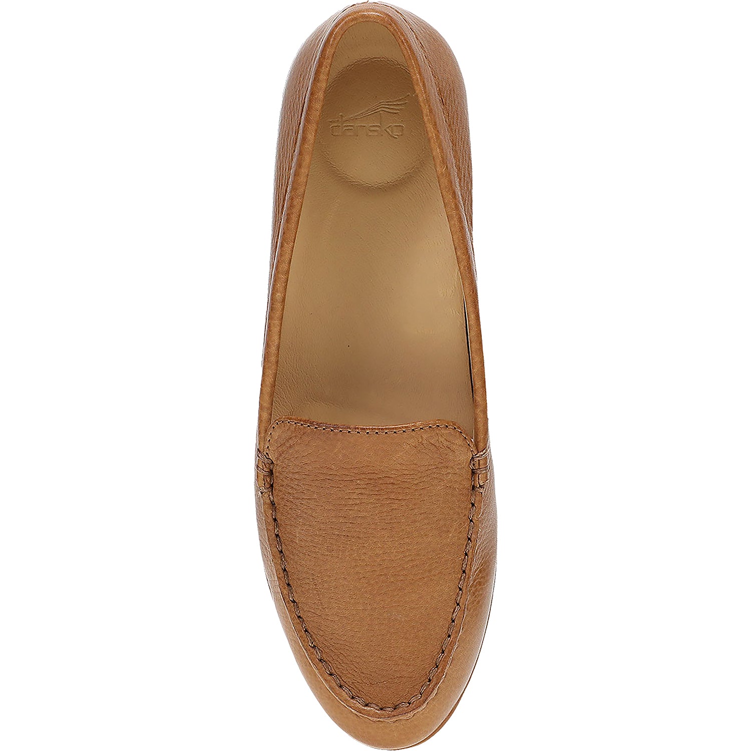 Womens Dansko Dansko Lorri Women's Loafers Tan Leather Tan Waxy Milled Leather