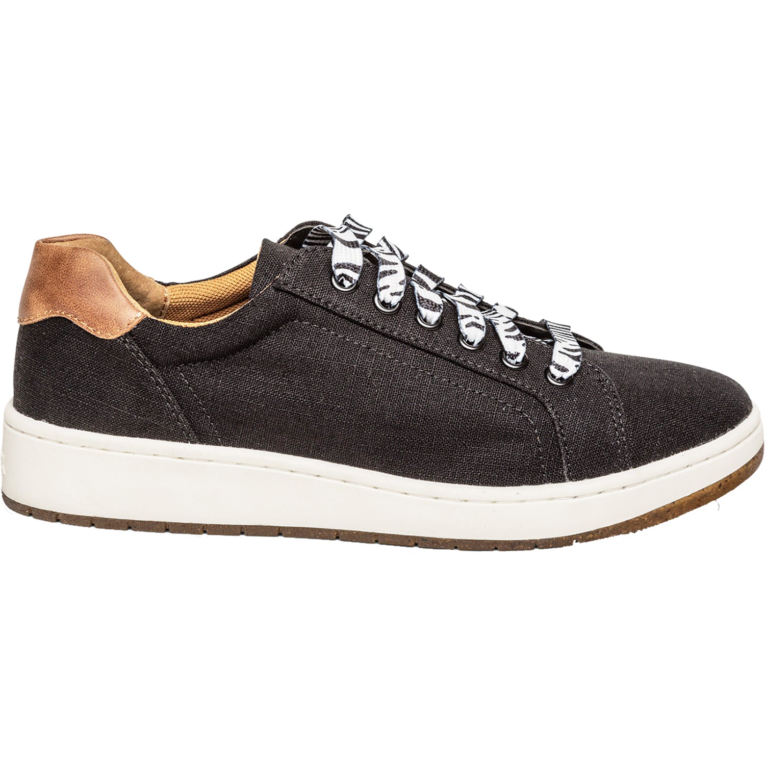 Womens Aetrex Women's Aetrex Renee Black Canvas Black Canvas