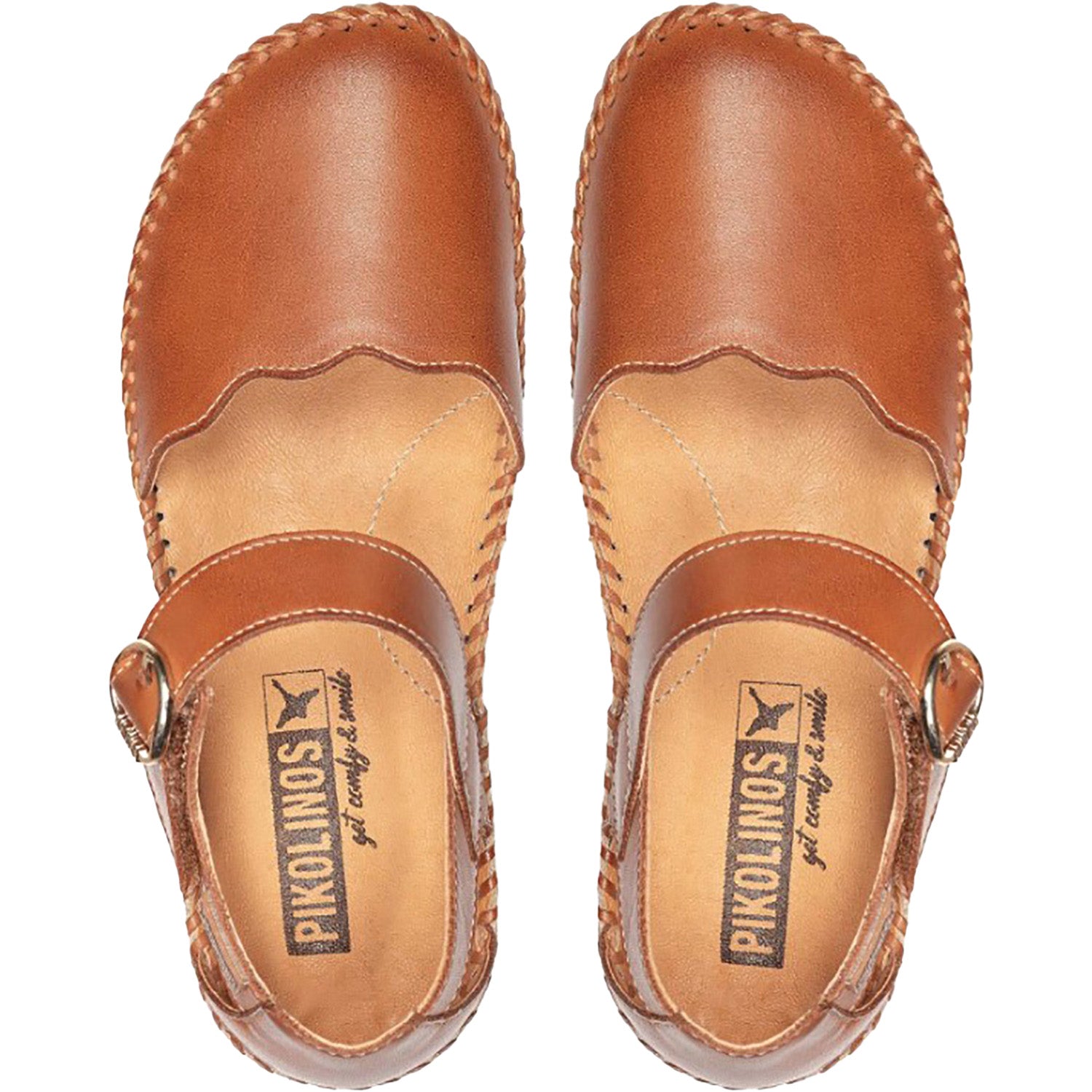 Womens Pikolinos Pikolinos Marina W1C-0893C2 Women's Sandals Brandy Brandy