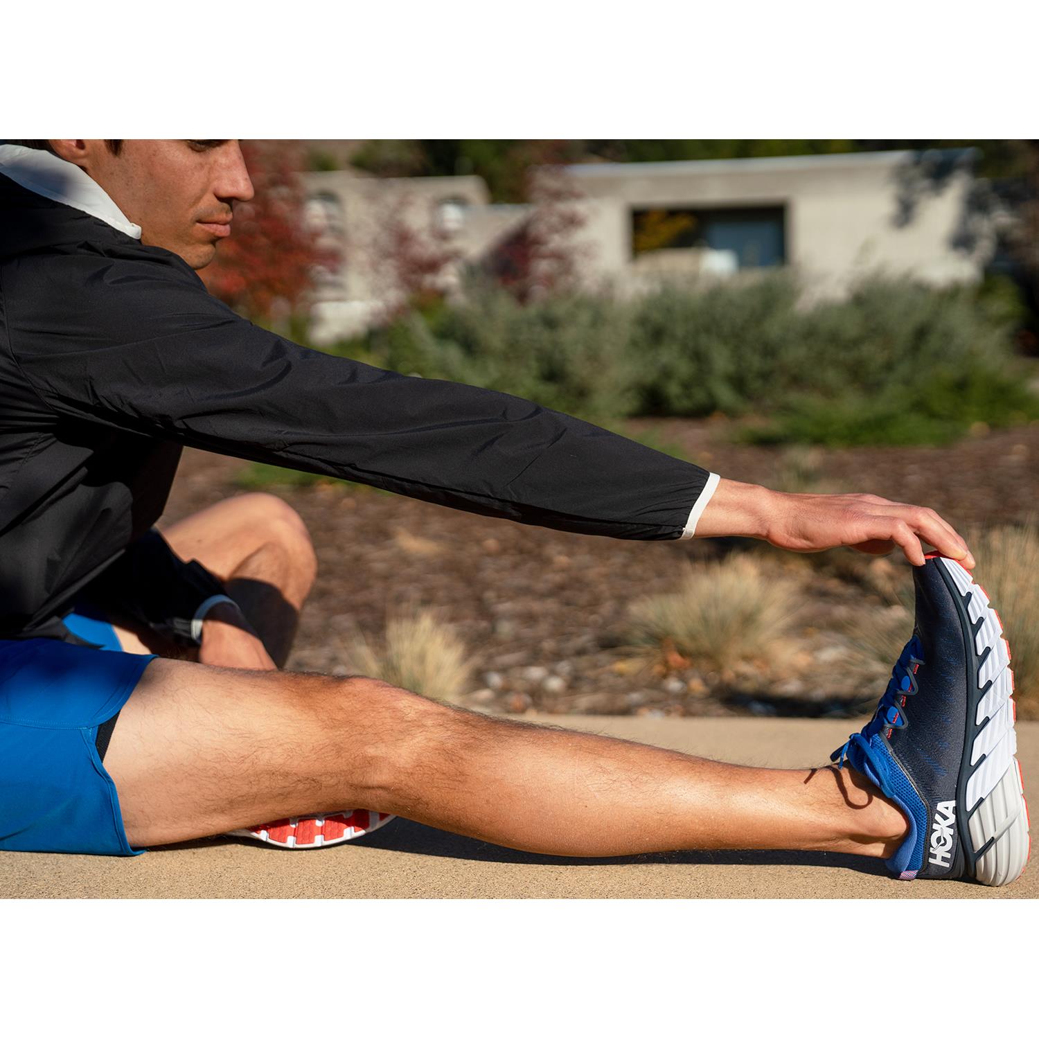 Mens Hoka one one Men's Hoka One One Gaviota 3 Black/Black Mesh Black/Black Mesh