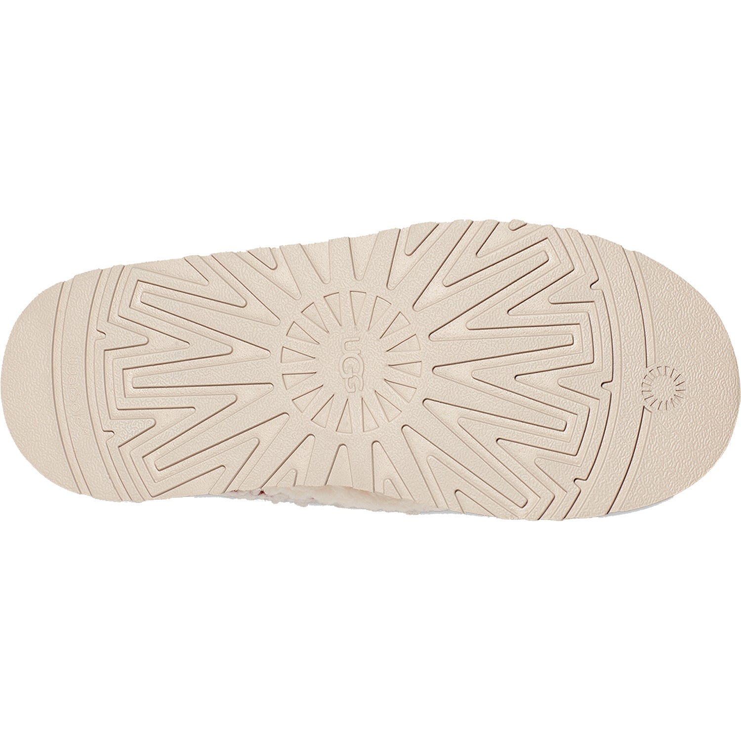 Tazz UGG Braid ムートンブーツ ナチュラル UGG Tazz UGG Braid Hardwood Platform Clog Slippers Women's