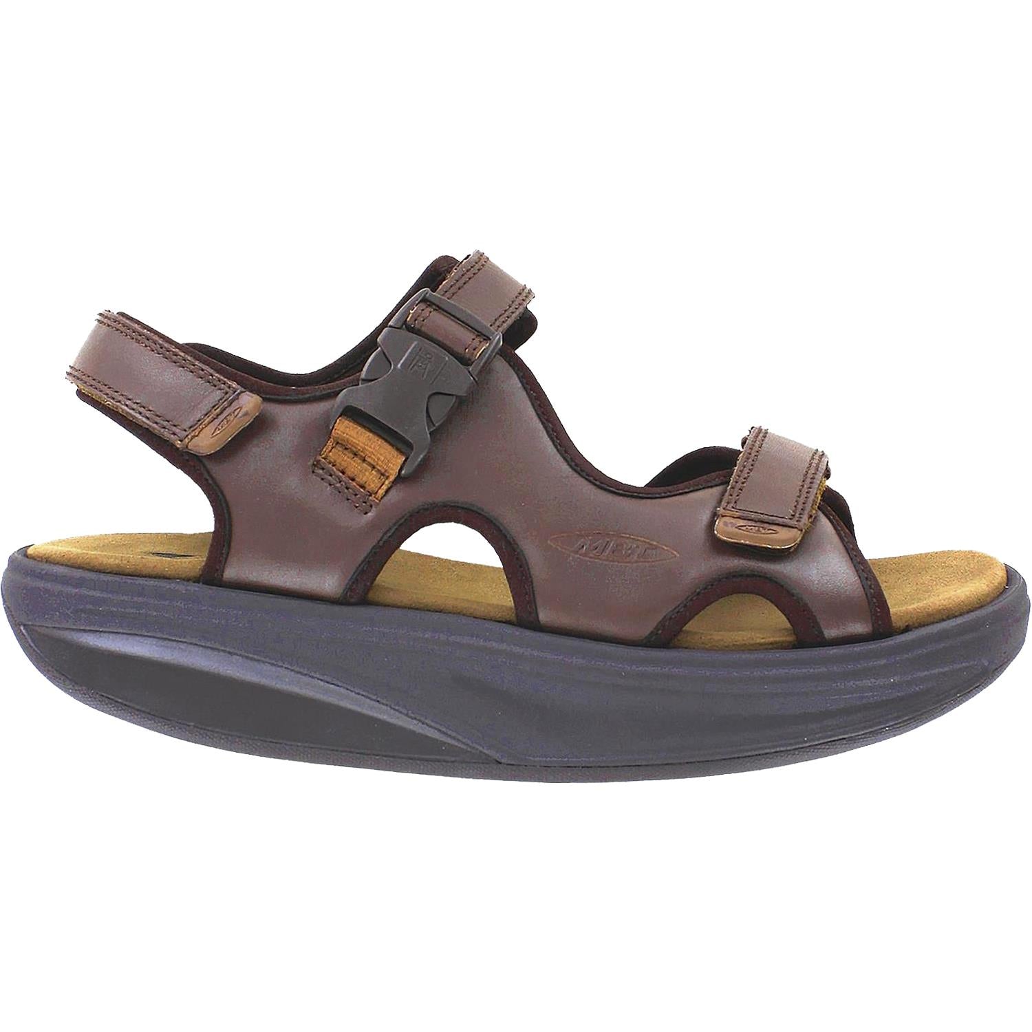 Mens Mbt Men's MBT Kisumu 3S Chocolate Brown Leather Chocolate Brown Leather