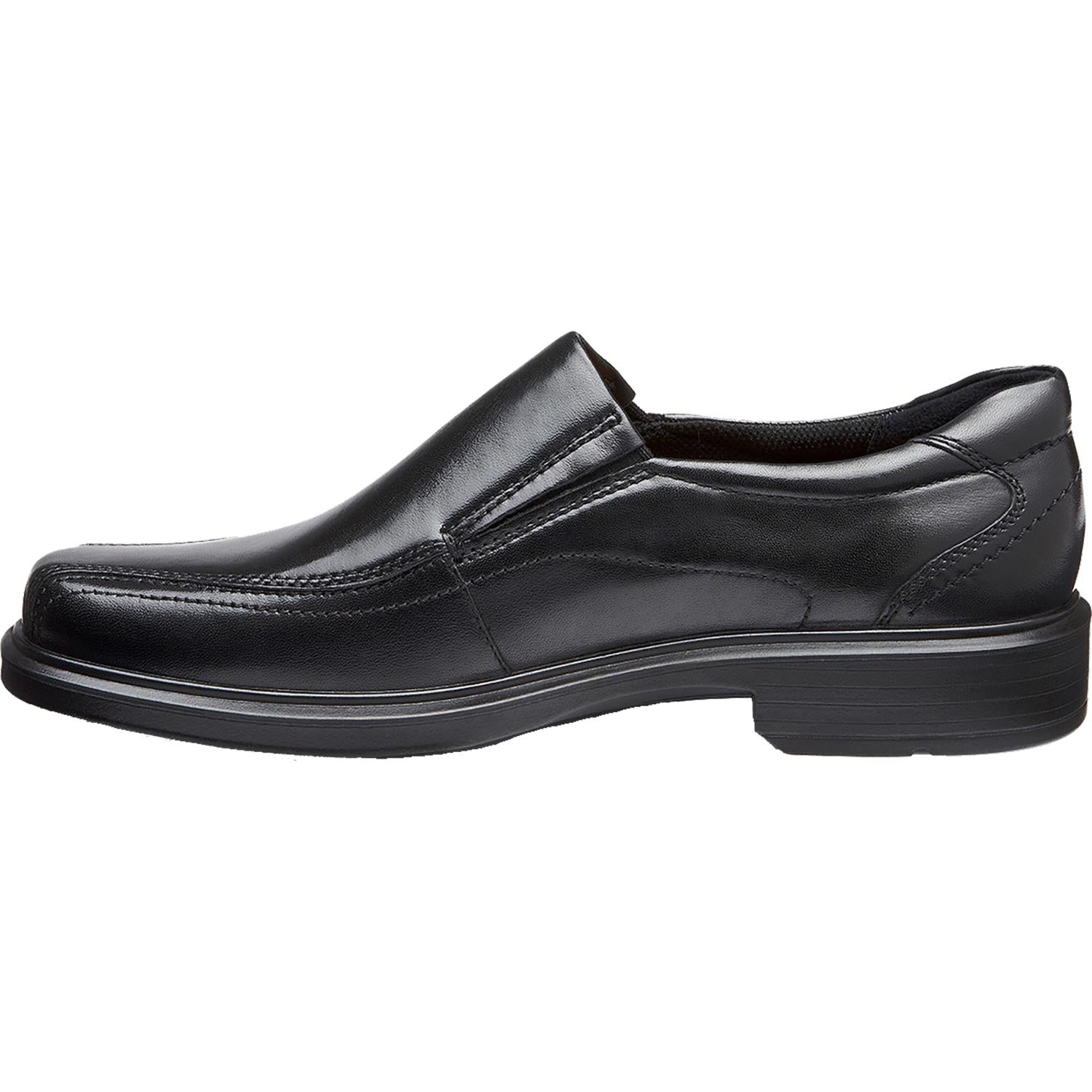Mens Ecco Ecco Helsinki Bicycle Toe Men's Loafers Black Leather Black Leather
