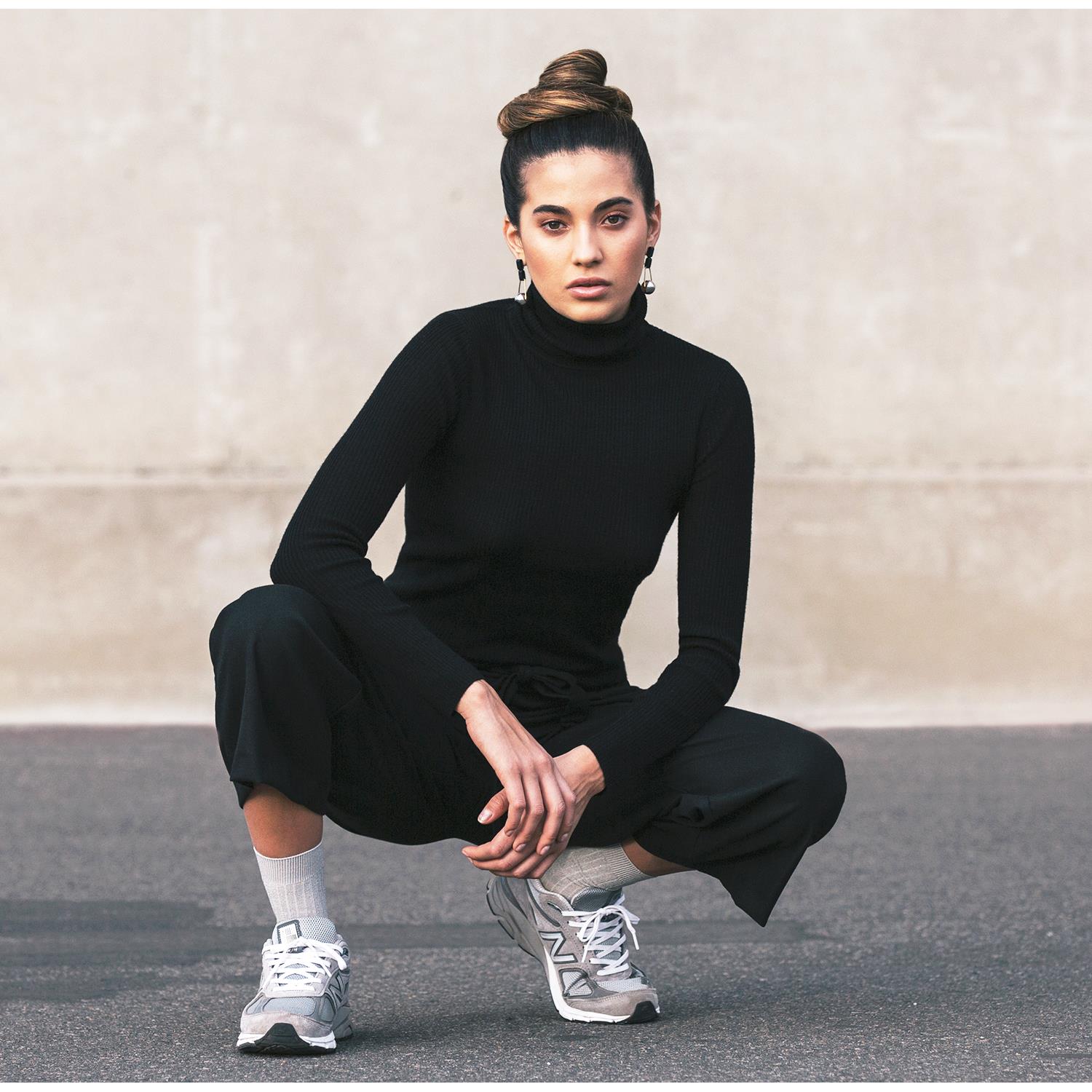 Womens New balance Women's New Balance W990GL4 Running Shoes Grey/Castlerock Leather/Mesh Grey/Castlerock Leather/Mesh