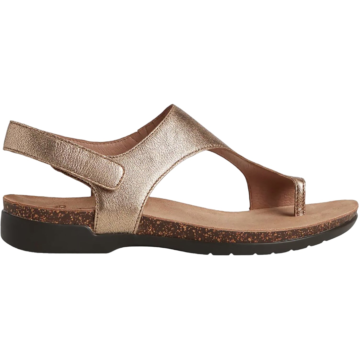 Womens Dansko Dansko Reece Women's Thong Sandals Bronze Metallic Bronze Metallic