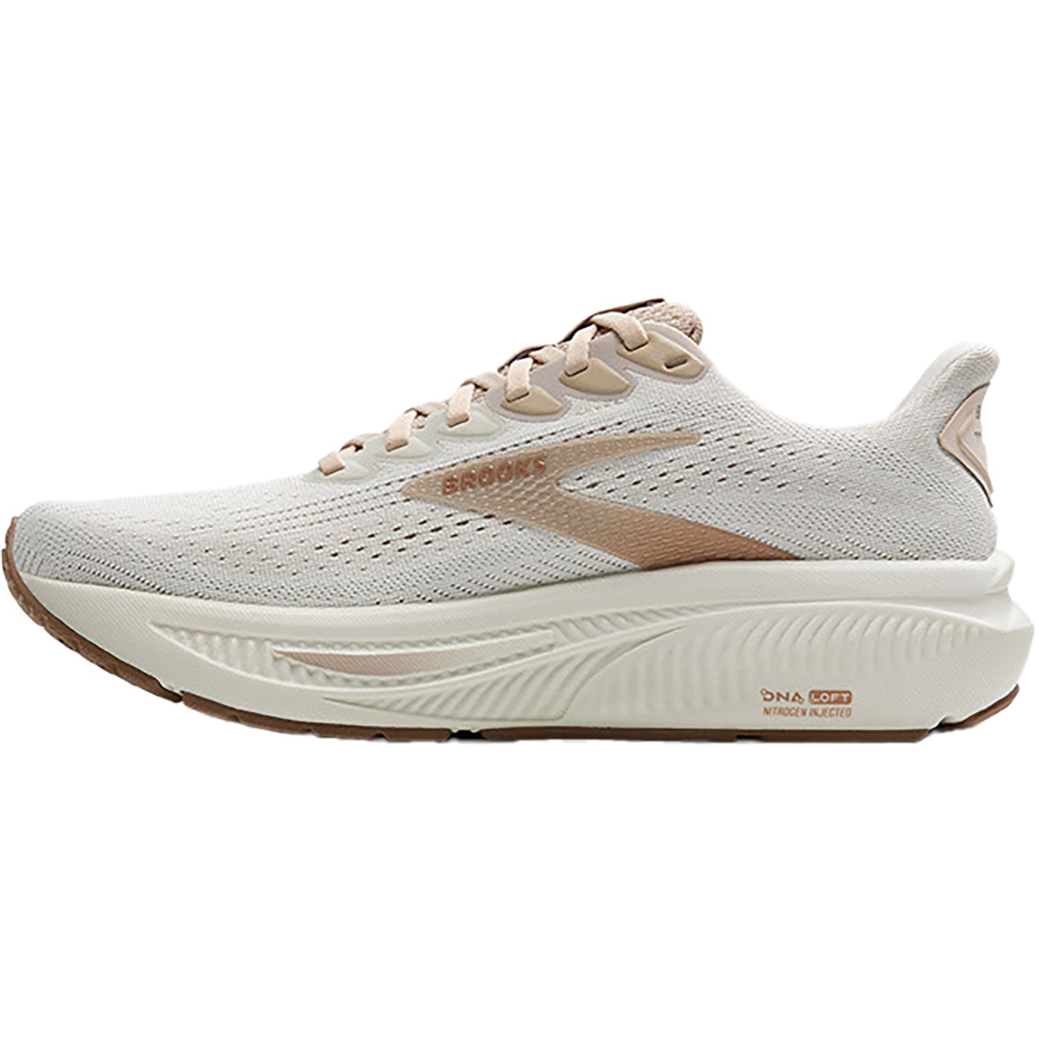 Womens Brooks Women's Brooks Ghost 17 Grey/Chateau Grey/Portabella Mesh (Neutral Support) Grey/Chateau Grey/Portabella Mesh