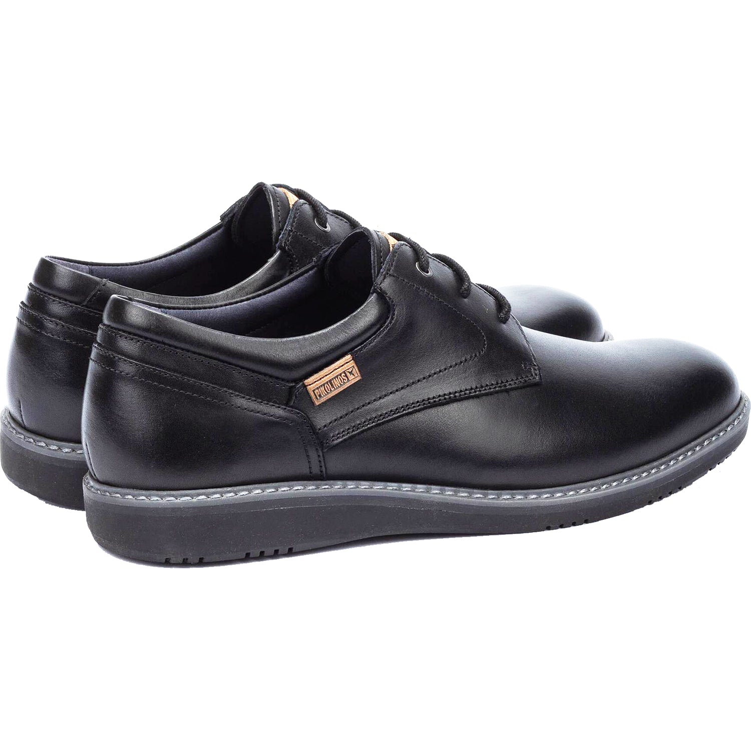 Mens Pikolinos Pikolinos Avila M1T-4050 Men's Dress Shoes Black Leather Black Leather