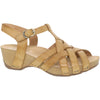 Womens Dansko Women's Dansko Tinley Tan Milled Burnished Leather Tan Milled Burnished Leather