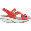 Womens Mbt Women's MBT Kiburi Red Leather Red Leather