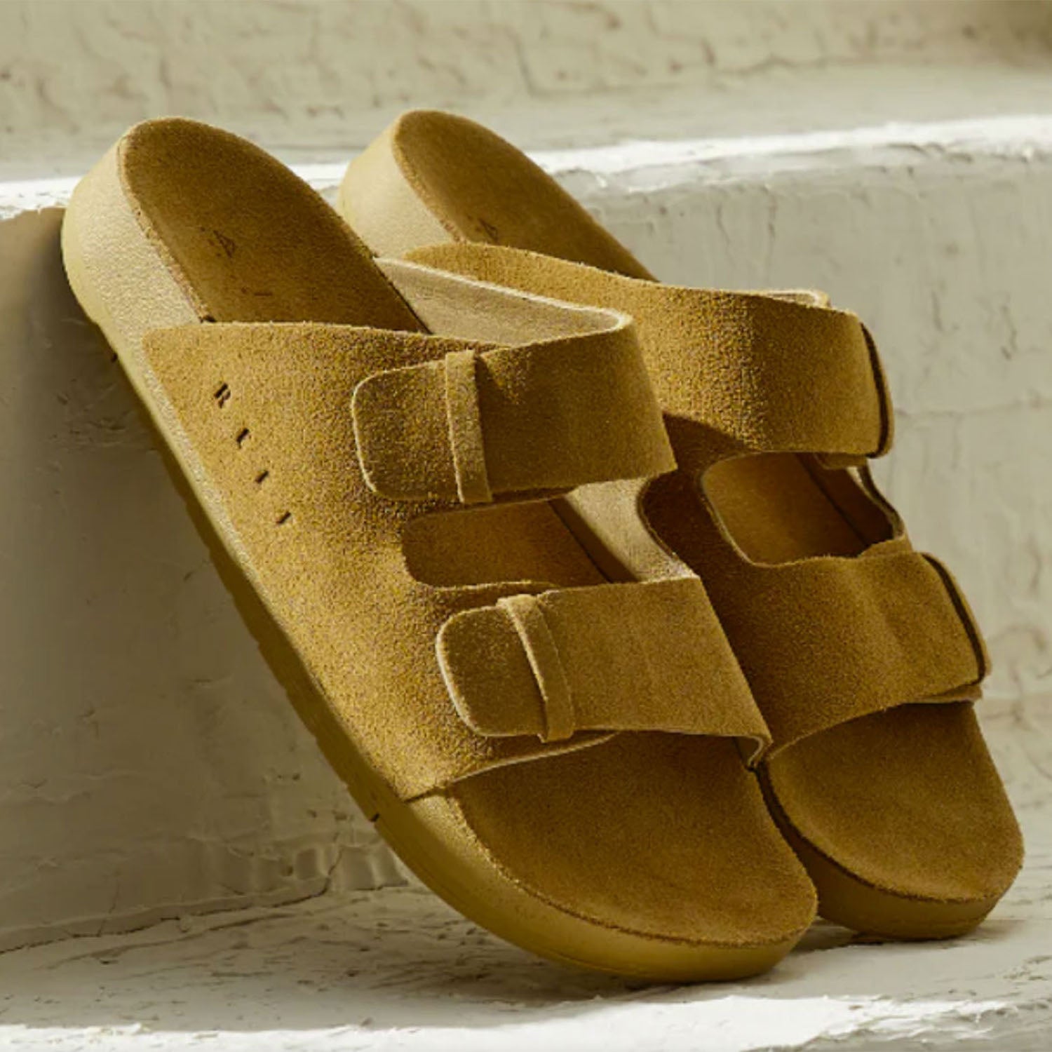 Womens Reef Reef Ojai Two Bars Women's Sandals Starfish Suede Starfish Suede