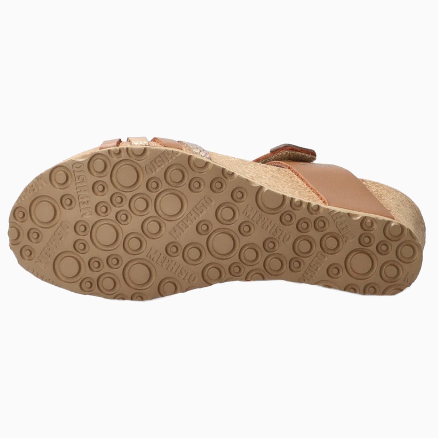 Mephisto Lucia Women's Wedge Sandals Camel – Footwear etc.
