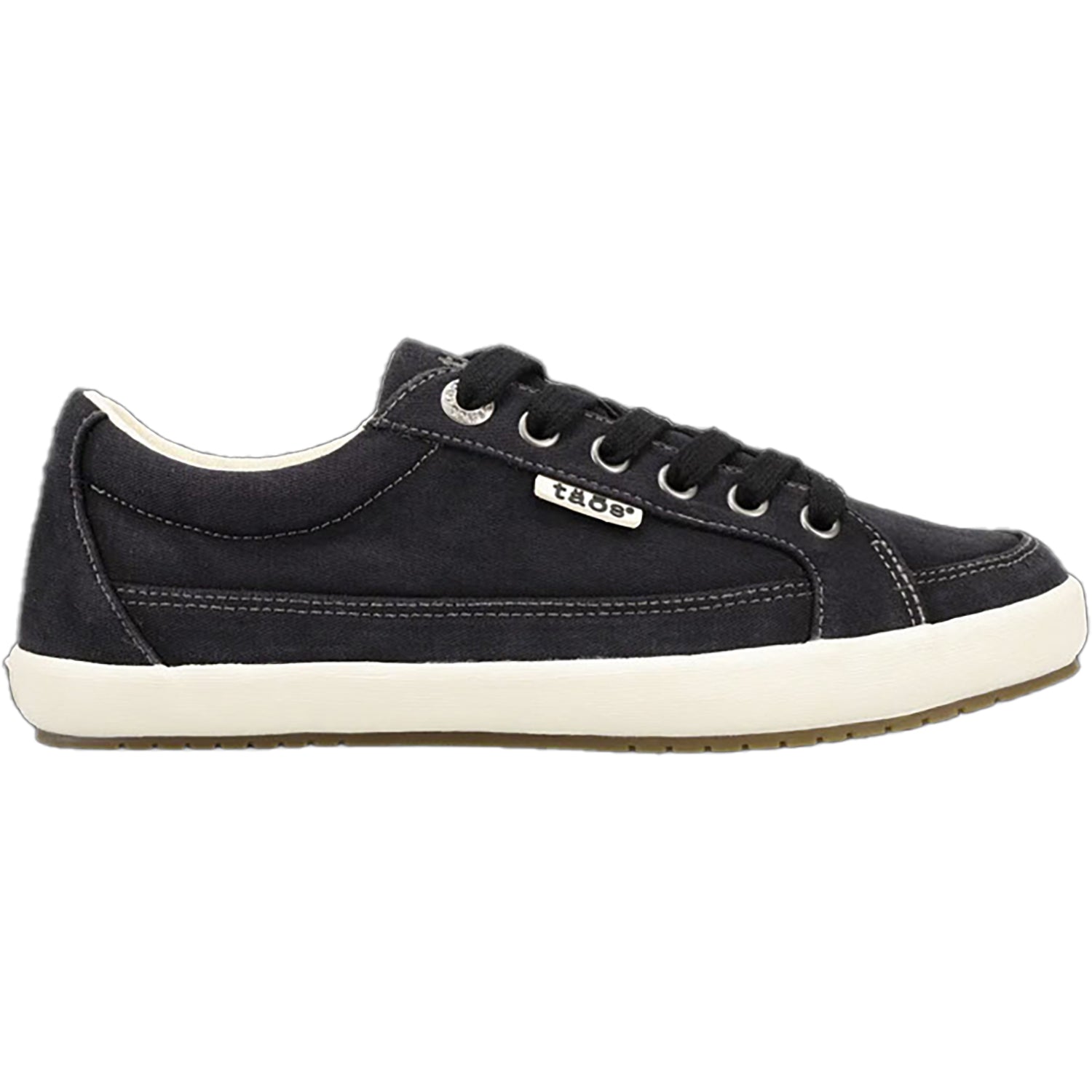 Womens Taos Taos Moc Star 2 Women's Sneakers Black Distressed Canvas Black Distressed Canvas